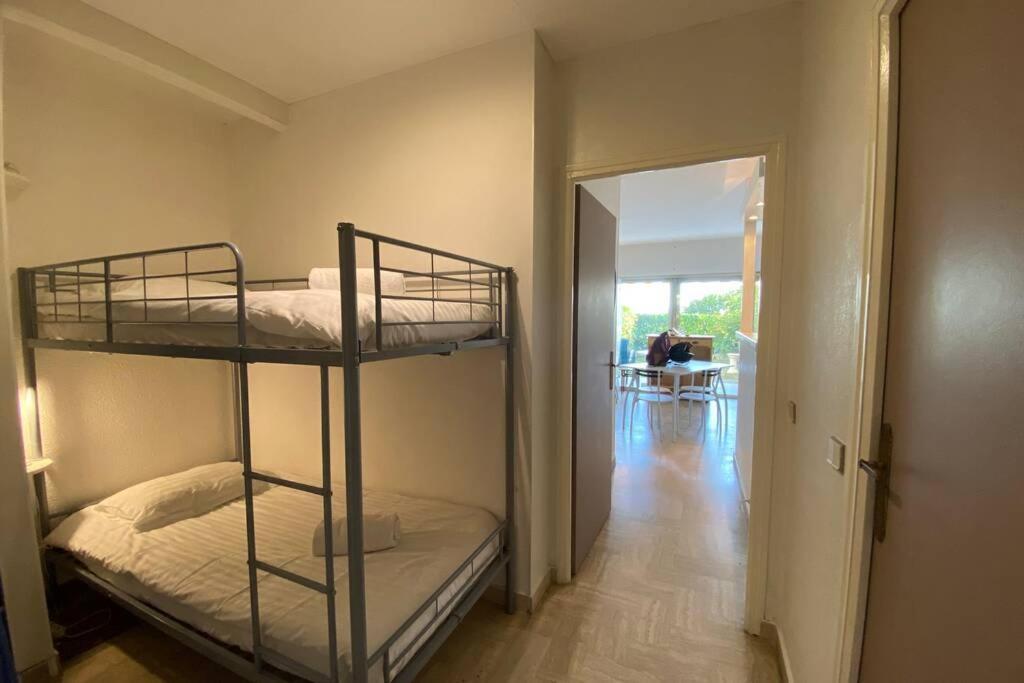 C037-Nice Studio With Garden And Parking - Near Beach Cannes Exteriör bild