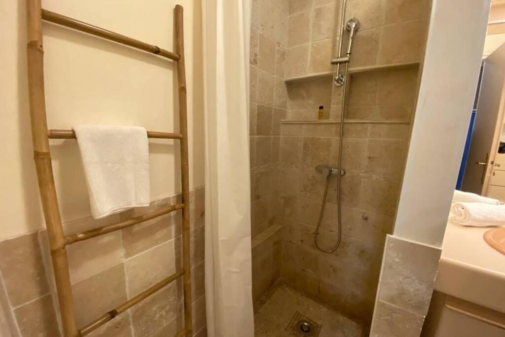 C037-Nice Studio With Garden And Parking - Near Beach Cannes Exteriör bild